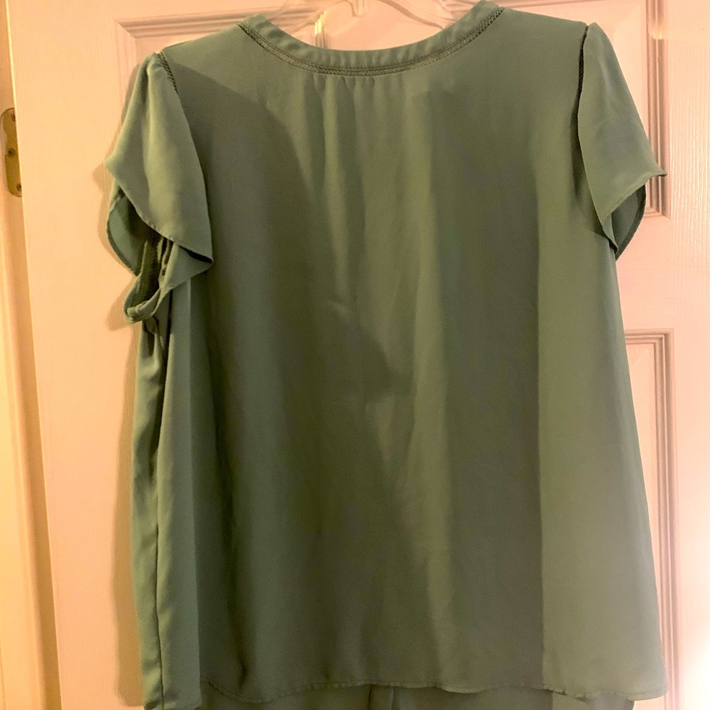LOFT Green Top